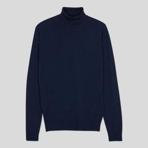 24FW 존스메들리 스웨터 CHERWELL PULLOVER ROLL NECK LS INDIGO