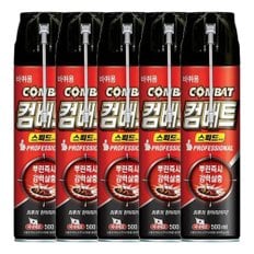 컴배트 스피드 에어졸 바퀴용 500ml X 5개