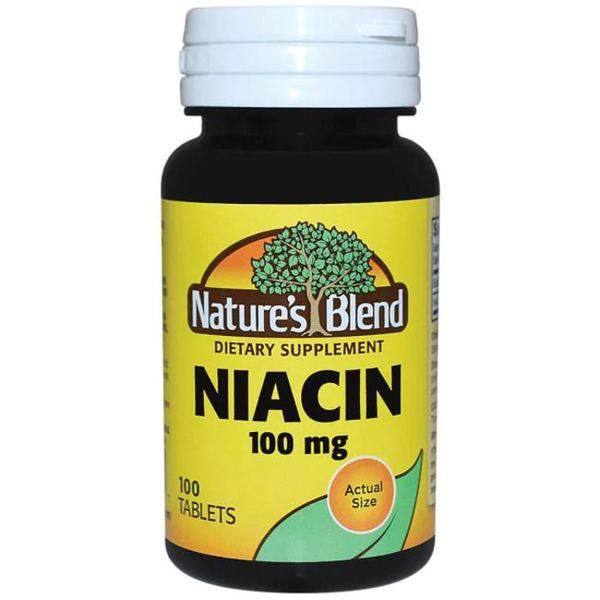 네이처블랜드 비타민B3 나이아신 100mg 100정 NAB019