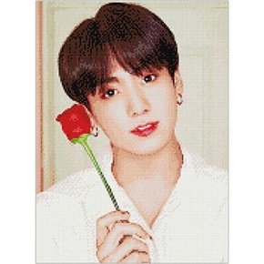 보석십자수 BTS 방탄소년단 큐빅페인팅 v1 정국 40x50