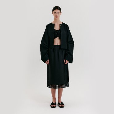 EENK Layered Skirt - Black