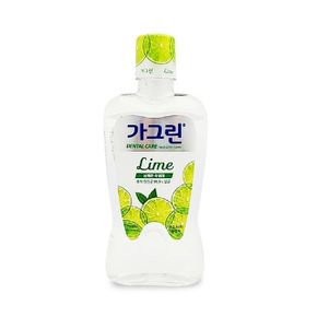 가그린 라임향 간편양치 구강청결제 중형 가글750ml