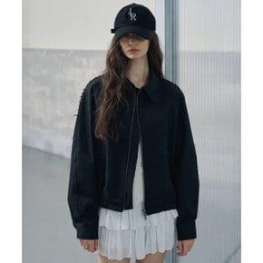 컷 오프 코튼 블루종 자켓 LRJK5102