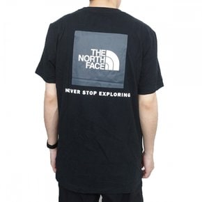 [더 노스 페이스] T셔츠 M SS BOX NSE TEE [NF0A4763] M BLACK [품]