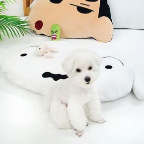 짱구 흰둥이 페이스 애견 대방석 강아지 고양이 반려견 방석