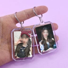 증사 액자 키링 아이돌 최애 증명 사진 프레임