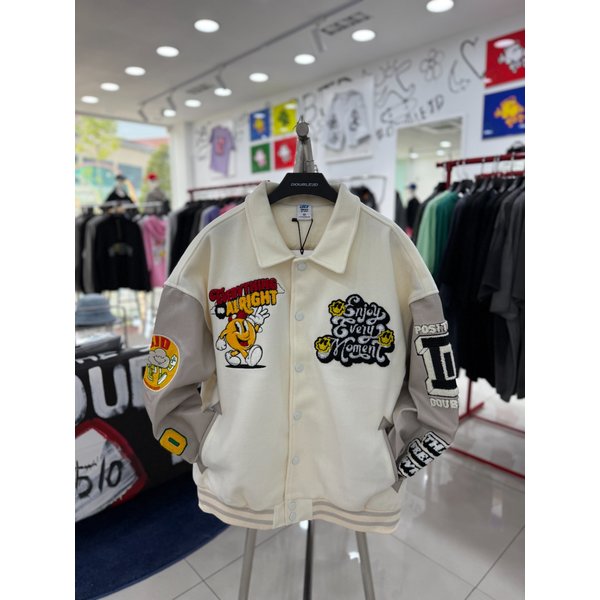 [여주점] 남여공용점퍼,굿바이브 부클점퍼 ,CR컬러JFZZ63A05