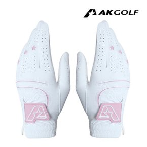 2024 AK 여성 양손 합피 골프장갑