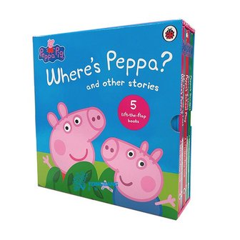 동방도서 [영어원서] Peppa Pig 페파피그: Where`s Peppa And Other Stories 5종 픽쳐북 Box Set