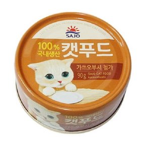 캣푸드 로하이 가쓰오부시 90g ×24개 고양이캔