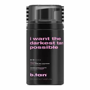 비탠 셀프 태닝 무스 다커 색상 B.Tan I Want the Darkest Tan 6.7oz(200ml)