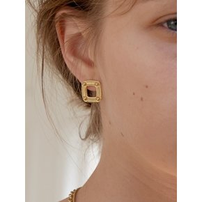 simple square earring