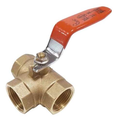 상아 황동 볼밸브(상아) BBV-3W 25A(1) 8EA