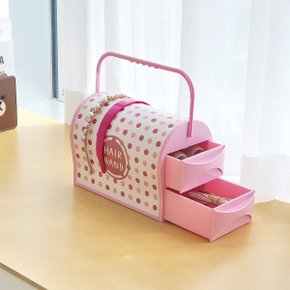 머리띠 정리대 화장대정리함 악세사리 귀걸이 수납함 미니서랍장