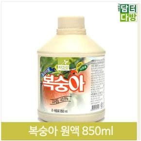 프리미엄 과즙 복숭아 원액 850ml 농축액 음료베이스 (S9379842)