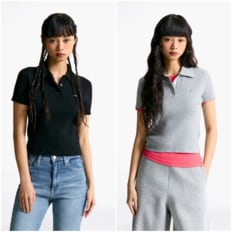 여성 폴로 스웨터 T32F0KTO15TWT2 TOMMY JEANS