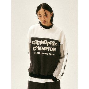 Grand prix star sweatshirt_charcoal