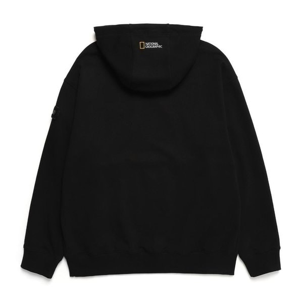 [여주점] N241UHD030 피타 세미오버핏 후드 티셔츠 카본블랙