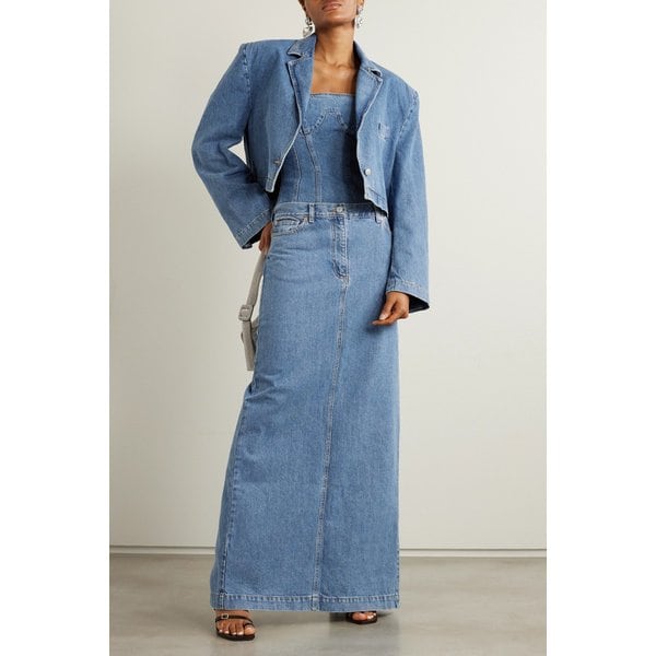 마그다부트림 크롭 데님 블레이저 1647597314813862