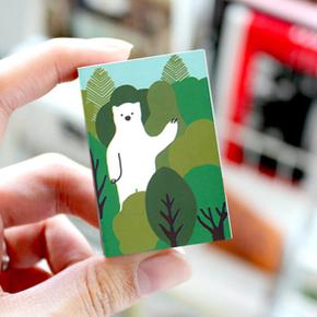 /브리스크스타일 브리스크스타일 성냥(Little forest Bear)