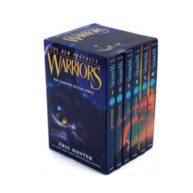 (영어원서) Warriors 2부 The New Prophecy 1-6 Box Set (Paperback)(CD없음)