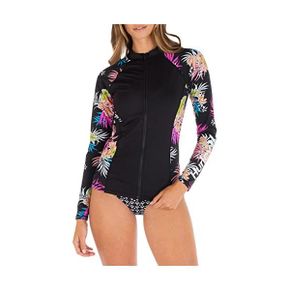 미국 헐리 여자 래쉬가드 Hurley Womens Standard Rash Guard Top 블랙 1368849