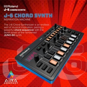 롤랜드 ROLAND J-6 CHORD SYNTHESIZER AIRA COMPACT 코드 신디사이저 시퀀서