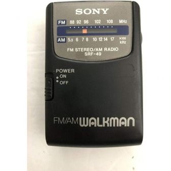 소니 영국 소니 라디오 Sony FM/AM Walkman SRF49 Vintage 1751005