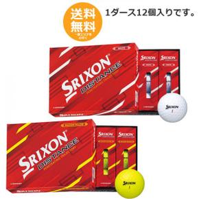 3190088 던롭 SRIXON 골프공 디스턴스 1 다스 12개들이 TA3244705