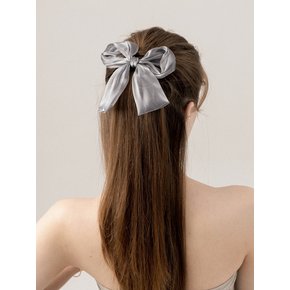 Grey Joli Ribbon Pin