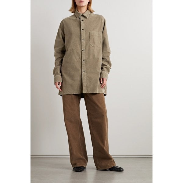 이드로 오버사이즈 코튼 블렌드 코듀로이 셔츠 1647597317180982