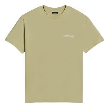 자크뮈스 여성 로고 반팔 티셔츠 216JS207 2480 530 LIGHT KHAKI [JAC007kh]