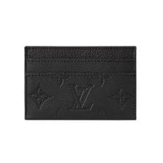 LOUIS VUITTON [명품] 루이비통 남자 카드지갑 포르트 카르트 더블 카드홀더 블랙