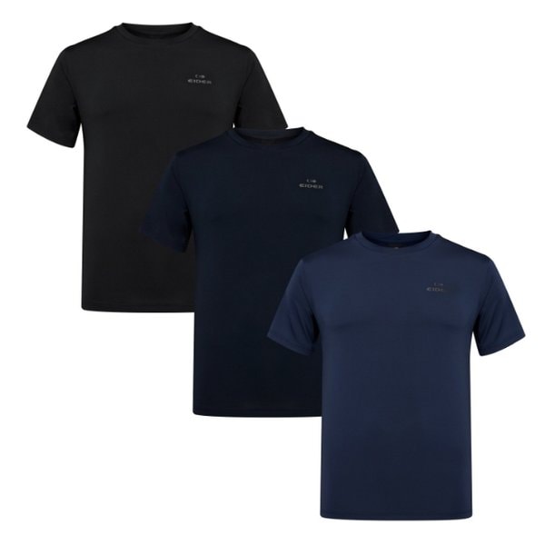 [파주점] DMM26295 POP 3PACK 남성 반팔 라운드 티셔츠 3개 세트