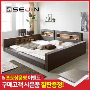 밀리언 가드 패밀리침대+본넬매트리스Q+SS[28358502]