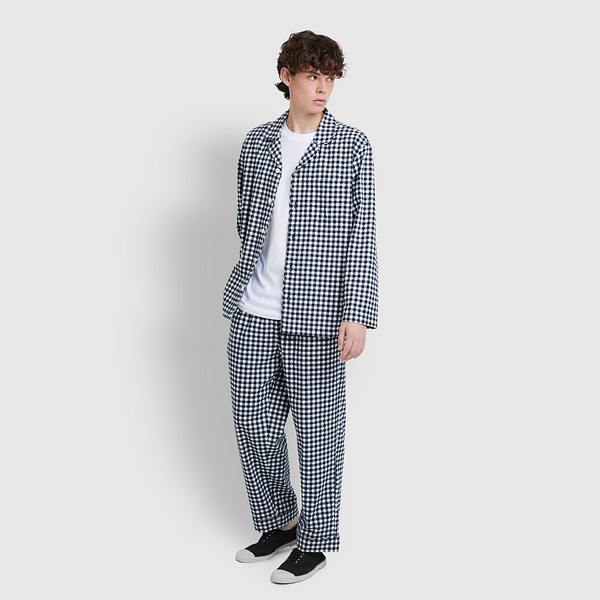 남 플란넬 파자마 세트 J215401106058