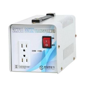 오너클랜 한일변압기 가정용트랜스다운 2KVAei 코어650W