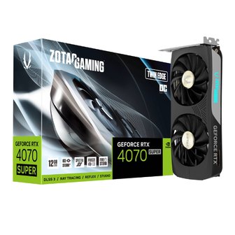 아이코다 ZOTAC 지포스 RTX 4070 SUPER GAMING TWIN Edge OC D6X 12GB