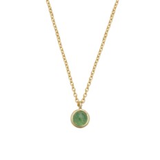 솔 목걸이- 그린 어벤츄린 / Sol Necklace - Green Aventurine