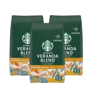 스타벅스 베란다 블렌드 그라운드 분쇄 커피 Starbucks Veranda Blend Ground Coffee 793g 3개