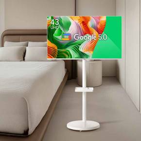 삼탠바이미 43인치 109cm UHD 120Hz 화이트 에디션+라이트 스탠드 패키지