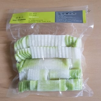 겟팜스 무 햇무 국내산무 국거리용 250g 손질무 당일생산(냉동X) 간편야채