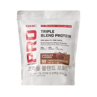 GNC 트리플 블렌트 프로틴 (2kg) / 50일분