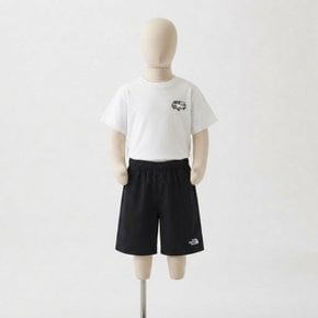 노스페이스 키즈 키즈 아웃랜드 크루 세트 WHITE NT7US15S