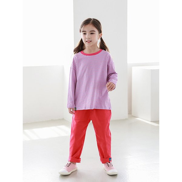 루크 ST티셔츠_핑크