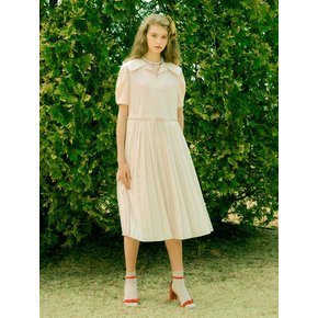 string waist pleated dress SWOPLE0200