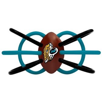 보드엠 Baby Fanatic Winkel Baby Teether - NFL 잭슨빌 재규어스 유아 아기 장난감