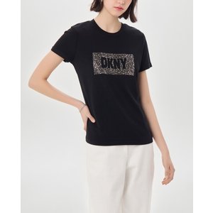 DKNY 큐빅 스트레치 티셔츠 (DW2E3TTS054W)