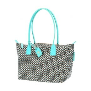 Roberta Pieri ROBERTINA ST TATAMI small tote A4 Aqua [] [로베르타 피에리] 토트 백 타타미