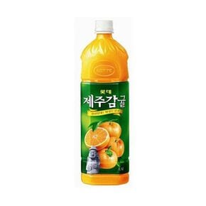 [Top100] 롯데 제주감귤(1.5L)x6 페트 믿을 수 있는 정품정량